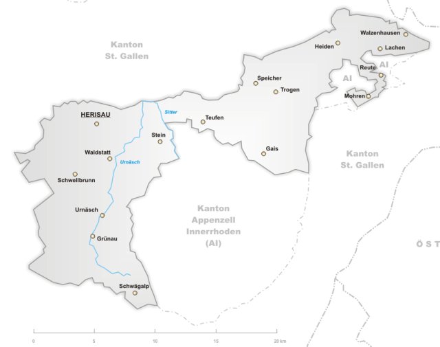 Region Appenzell Ausserrhoden